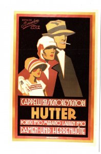 Cappelli Signore Hutter Hats, Fashion Advertising