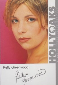Kelly Greenwood Hollyoaks Vintage Official Rare Cast Card Photo
