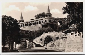 Hungary Budapest Fishermans Bation Vintage RPPC C101