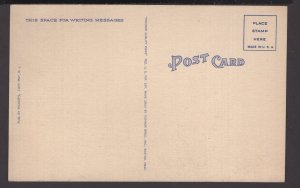 New Jersey Cape May - Bathing Beach and Boardwalk looking East ~ Linen