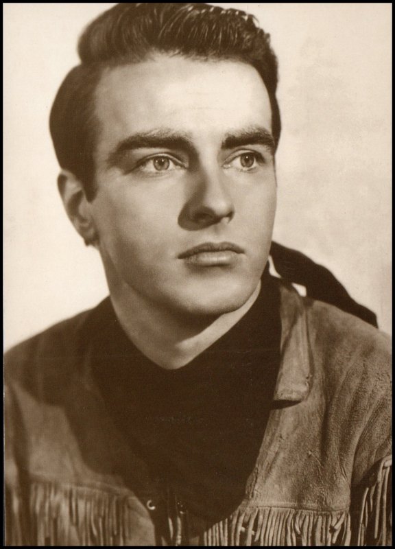 Movie Star Post card - Montgomery Clift, unused