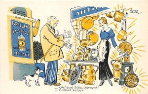 French Poster Advertising Postcards|Dog Postcards - Canine