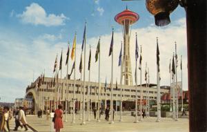 WA - Seattle, 1962. Seattle World's Fair (Century 21 Exposition). Plaza of St...