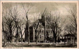 Elk Point, South Dakota - A view of the Court House - in 1924