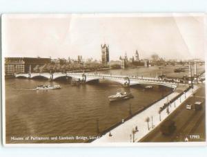 old rppc NICE VIEW London England UK i2633