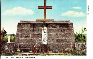 Pit of Virgin, Okinawa Japan Vintage Postcard J76