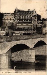 CPA AMBOISE - Le Chateau et le Pont (279605)