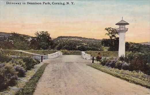 New York Corning Driveway In Dennison Park 1911