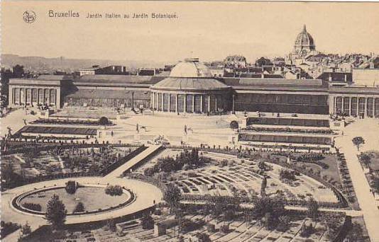 Belgium Brussels Jardin Italien au Jardin Botanique