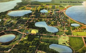 Florida Clermont Aerial View Curteich