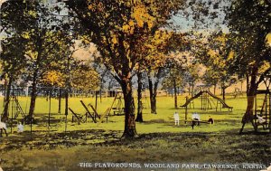 The playgrounds Woodland Park Lawrence Kansas
