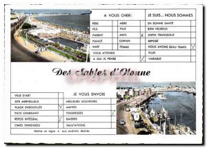 Postcard Modern Des Sables d'Olonne Pool