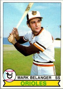 1979 Topps Baseball Card Terry Mark Belanger Baltimore Orioles