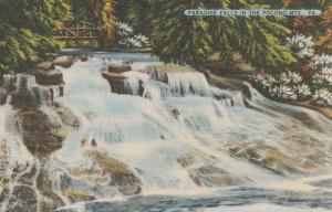 Paradise Falls in the Pocono Mountains PA, Pennsylvania - Linen