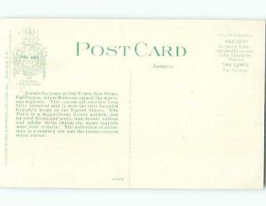 Unused Divided-Back POSTCARD FROM San Diego California CA HM6021