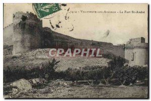 Old Postcard Villeneuve Avignon The Fort St Andre