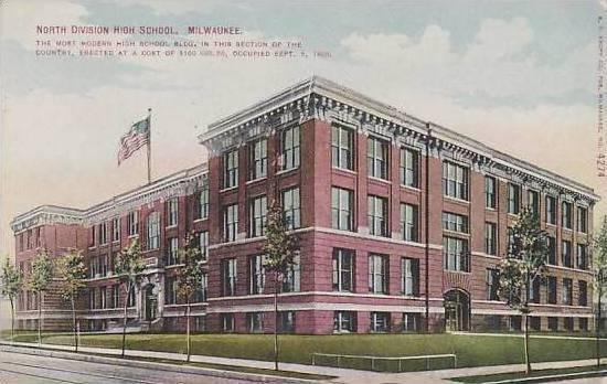 Wisconsin Milwaukee North Division High School.