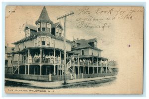 1906 The Strand Wildwood New Jersey NJ B. Shoe Port Richmond Postcard 