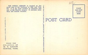 Public Library Philadelphia, Pennsylvania PA Postcard