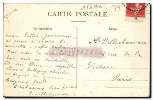 Old Postcard Perspective Chateau Fleurigny south coast