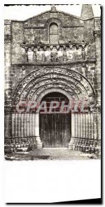 Postcard Ancient Church of Fenioux Chareante Maritime twelfth century main door