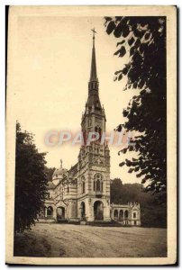 Postcard Old Domremy Basilica for the & # 39esplanade