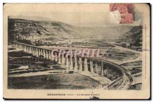 Bedarieux - the Large Viaduct - Old Postcard