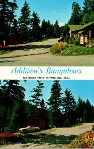 Canada British Columbia Radium Hot Spprings Addison's Bungalows Split View