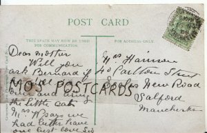 Genealogy Postcard - Harrison - Eccles New Road - Salford - Manchester Ref 7335A