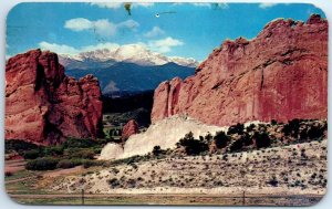 Pikes Peak, through the Gateway of the Garden of the Gods - Colorado Springs, CO