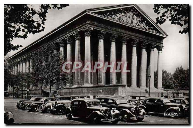 Old Postcard Paris La Madeleine