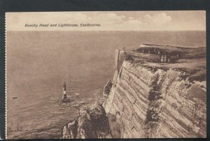 Sussex Postcard - Beachy Head and Lighthouse, Eastbourne  RS16413