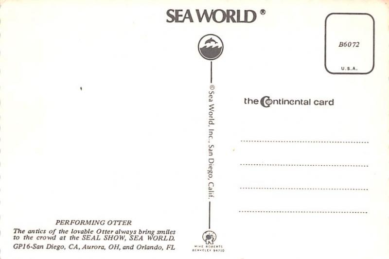 Sea World - San Diego, California