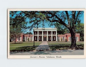 Postcard Governor's Mansion, Tallahassee, Florida