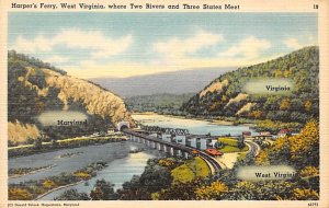 Two Rviers and Three States Meet, Harpers Ferry, WV