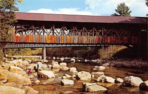 Bartlett Covered Bridge Bartlett, New Hampshire, USA Unused 