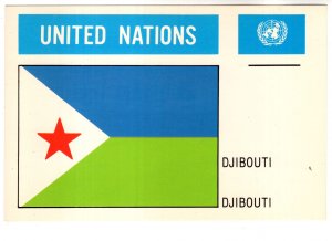 Djibouti Flag, United Nations