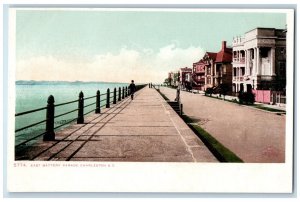 c1905 East Battery Parade Charleston South Carolina SC Unposted Postcard 