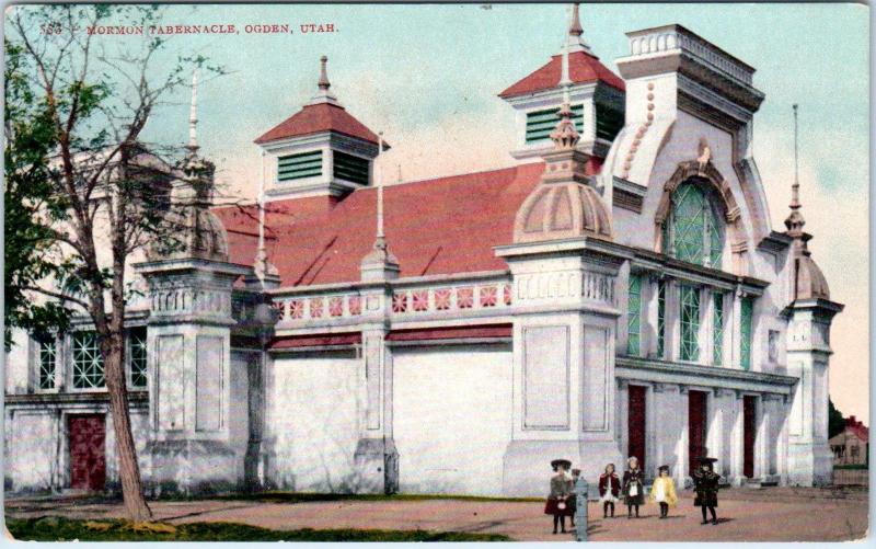 OGDEN, UT Utah      MORMON   TABERNACLE      c1910s     Postcard