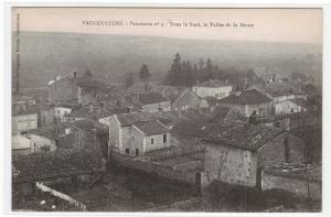 Panorama Vaucouleurs Vallee de la Meuse France 1910s postcard