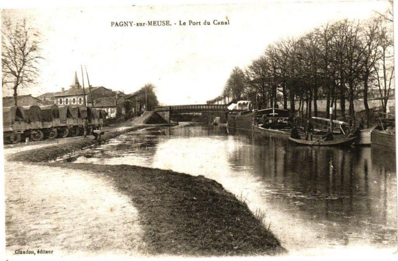 CPA  Pagny-sur-Meuse - Le Port du Canal   (178340)