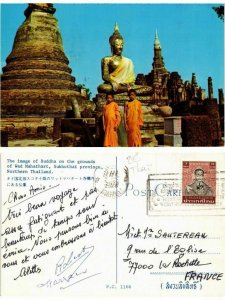 CPM AK THAILAND-Sukhothai-Wad Mahathart-Buddha on the grounds (335312)