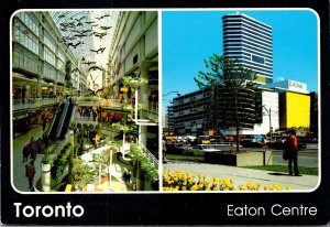 Canada Toronto Eaton Centre Exterior and Interior Views