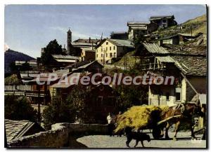 Postcard Old Queyras H A St Veran highest village in Europe