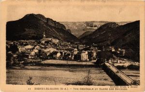 CPA DIGNE-les-BAINS Vue générale et Barre des Dourbes (683530)