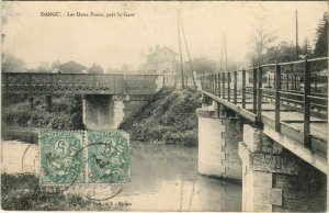 CPA DANGU Les Deux Ponts - pres la Gare (1149488)