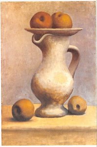 Wtill Life With Apples, By Pablo Picasso  