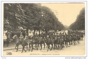 BRUXELLES.-Avenue Louise - Les guides, Belgium, 00-10s