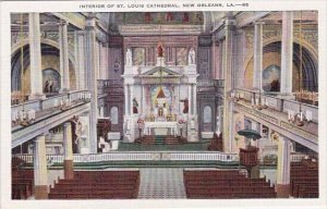 Interior Of Saint Louis Cathedral New Orleans Louisiana