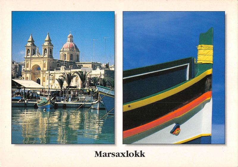 uk1582 marsaxlokk  ship real photo malta